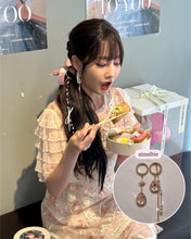 Load image into Gallery viewer, Meteor Shower Earrings - Champagne Pink ver. (Billlie Haruna, Lovelyz Jiae Earrings)