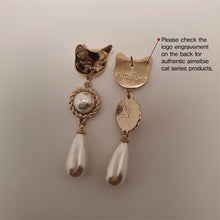 Load image into Gallery viewer, Melbie The Cat Series - The Elegance Earrings (Gold ver.)