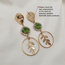 Load image into Gallery viewer, Aphrodite Series - Fresh Leaves Earrings