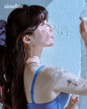 Load image into Gallery viewer, Teardrops of the Moon Angel Earrings