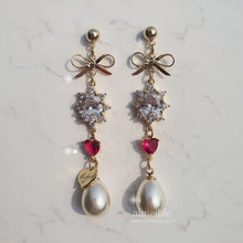 Load image into Gallery viewer, Heart Princess Earrings (Weeekly Jihan Earrings)