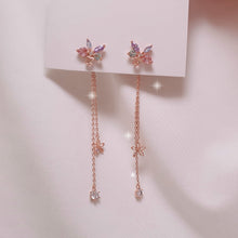 Load image into Gallery viewer, Pastel Jewel Flower Earrings