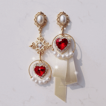 Load image into Gallery viewer, Ruby Love Wizard Earrings (Weeekly Jaehee, Soeun Earrings)