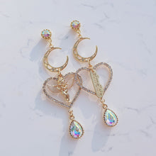 Load image into Gallery viewer, Angelic Moon Earrings (Weki Meki Sei, Yukika Earrings)