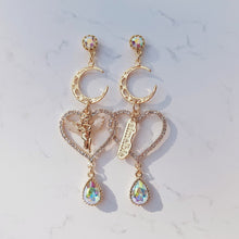 Load image into Gallery viewer, Angelic Moon Earrings (Weki Meki Sei, Yukika Earrings)