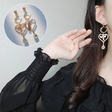 Load image into Gallery viewer, Angelic Moon Earrings (Weki Meki Sei, Yukika Earrings)