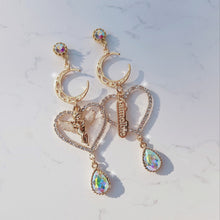 Load image into Gallery viewer, Angelic Moon Earrings (Weki Meki Sei, Yukika Earrings)