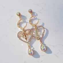 Load image into Gallery viewer, Angelic Moon Earrings (Weki Meki Sei, Yukika Earrings)