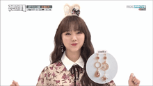 Load image into Gallery viewer, Teardrops of the Peach Planets (Lovelyz Kei, Weki Meki Elly earrings)
