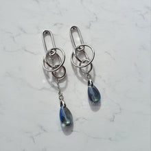 Load image into Gallery viewer, Navy City Earrings