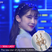 Load image into Gallery viewer, Angelic Moon Earrings (Weki Meki Sei, Yukika Earrings)