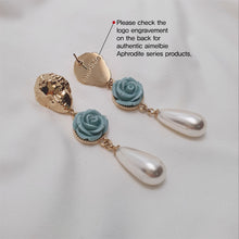 Load image into Gallery viewer, Aphrodite Series - The Rose Garden Earrings (Mint ver.)