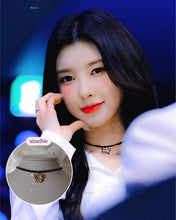 Load image into Gallery viewer, Lovely Ribbon Choker Necklace - Gold (Kep1er Dayeon Necklace)