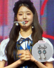 Load image into Gallery viewer, [IVE Wonyoung, Rei Earrings] Aqua Jewel Princess Earrings - Fancy