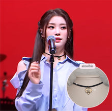 Load image into Gallery viewer, Baby Angel Heart Choker - Gold ver (Kep1er Xiaoting, Dreamcatcher Dami Necklace)