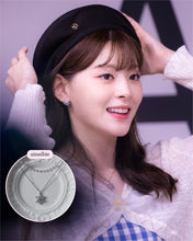 Load image into Gallery viewer, Daisy Layered Necklace - Silver (STAYC J, Seeun Necklace)