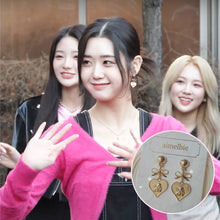 Load image into Gallery viewer, Royal Baby Angel Earrings - Short (Gold) (Kep1er Mashiro Earrings)