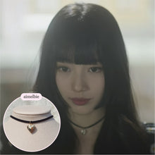 Load image into Gallery viewer, Vintage Heart Locket Choker (Bae Suzy from &#39;Doona!&#39;, IVE Yujin choker)