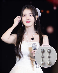 [IU, Kim Sejeong Earrings] Minerva Earrings - Silver version
