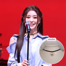 Load image into Gallery viewer, Baby Angel Heart Choker - Gold ver (Kep1er Xiaoting, Dreamcatcher Dami Necklace)