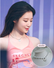 Load image into Gallery viewer, [IVE Gaeul, IDLE Shuhua, Choi Yena Necklace] Baby Angel Pearl Choker - Silver ver.
