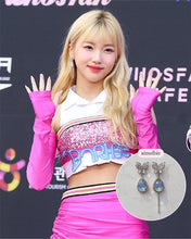 Load image into Gallery viewer, Soft Blue Butterfly Earrings (Girl&#39;s Generation Sunny Earrings)