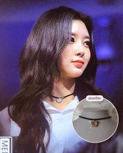 Load image into Gallery viewer, Lovely Ribbon Choker Necklace - Gold (Kep1er Dayeon Necklace)