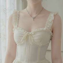 Load image into Gallery viewer, [fromis_9 Baek Jiheon Necklace] Moonlight Teardrops Semi Choker Necklace