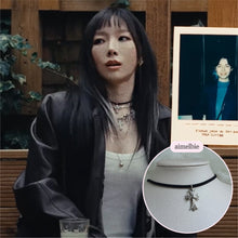 Load image into Gallery viewer, Gothic Silver Cross Choker (SNSD Taeyeon, (G)I-DLE Shuhua Necklace)