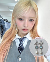 Load image into Gallery viewer, [IVE Wonyoung, Rei Earrings] Aqua Jewel Princess Earrings - Fancy