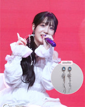 Load image into Gallery viewer, Diamond Petals - Light Sapphire ver. (Lovelyz Jiae, April Chaekyung Earrings)