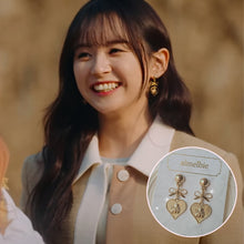 Load image into Gallery viewer, Royal Baby Angel Earrings - Short (Gold) (Kep1er Mashiro Earrings)