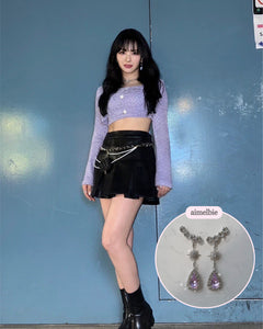 Stellar Elf Earrings - Violet (Kep1er Mashiro Earrings)