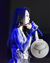 Load image into Gallery viewer, Melbie The Cat Series - Cat face Bold Chain Choker (Silver ver.) (Rapper Lee Youngji, Dreamcatcher Handong Choker)