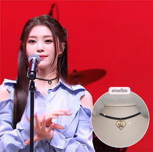 Load image into Gallery viewer, Baby Angel Heart Choker - Gold ver (Kep1er Xiaoting, Dreamcatcher Dami Necklace)