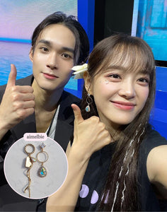 Over the Rainbow Earrings (Kim Sejeong, Gfriend Yerin Earrings)