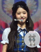 Load image into Gallery viewer, [IVE Wonyoung, Rei Earrings] Aqua Jewel Princess Earrings - Fancy