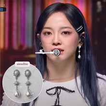 Load image into Gallery viewer, [Kim Sejeong, Oh My Girl Jiho Earrings] Minerva Earrings - Silver version