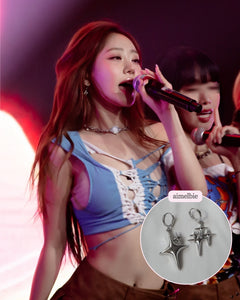 [Aespa Karina Earrings] Sparkle Sparkle Huggies Earrings