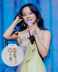 [Kim Sejeong Earrings] Meteor Shower Earrings - Mint