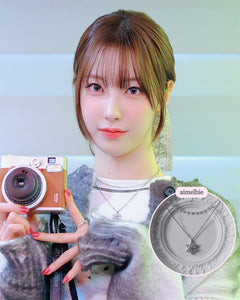 Daisy Layered Necklace - Silver (STAYC J, Seeun Necklace)
