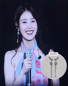 [IU Earrings] Daisy Wing Earrings - Longdrop (Silver ver.)