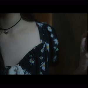 Vintage Heart Locket Choker (Bae Suzy from 'Doona!', IVE Yujin choker)