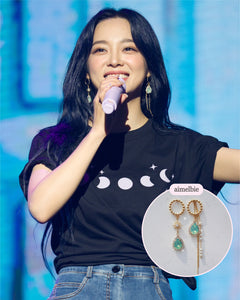 [Kim Sejeong Earrings] Meteor Shower Earrings - Mint