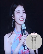 Load image into Gallery viewer, [IU Earrings] Daisy Wing Earrings - Longdrop (Silver ver.)