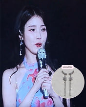 Load image into Gallery viewer, [IU Earrings] Daisy Wing Earrings - Longdrop (Silver ver.)