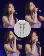 Load image into Gallery viewer, [IU Earrings] Daisy Wing Earrings - Longdrop (Silver ver.)