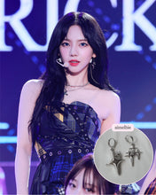 Load image into Gallery viewer, [Aespa Karina Earrings] Sparkle Sparkle Huggies Earrings