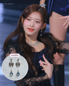 [IVE Leeseo, Kim Sejeong Earrings] The Angel Wings Earrings