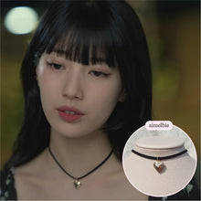 Load image into Gallery viewer, Vintage Heart Locket Choker (Bae Suzy from &#39;Doona!&#39;, IVE Yujin choker)